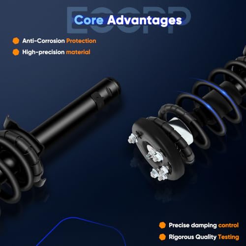 ECCPP Complete Struts Spring Assembly Front Struts Fit for Honda for Accord - size: 171691