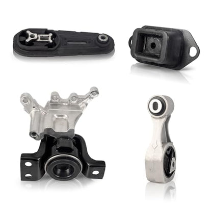 ENA Engine Motor and Trans Mount for A7376 A4360 A7382 A7380 Set of 4 Compatible with Nissan 2013 2014 2015 2016 2017 2018 2019 Sentra l4 1.8L Replacement for 9699, 9712, 9717, 9818