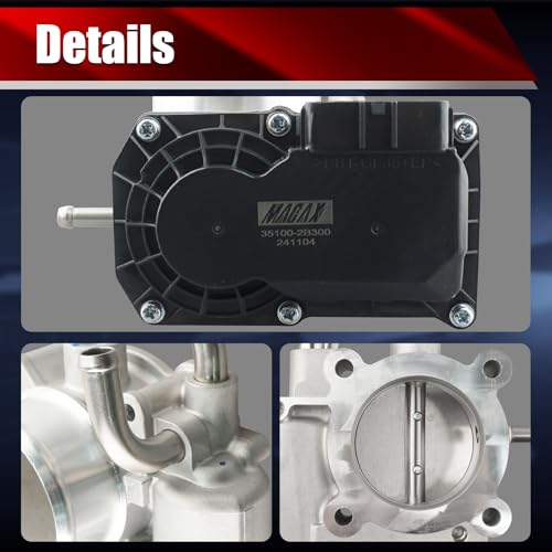 Electronic Throttle Body Assembly S20452 Replaces 35100-2B300 - size: S20452