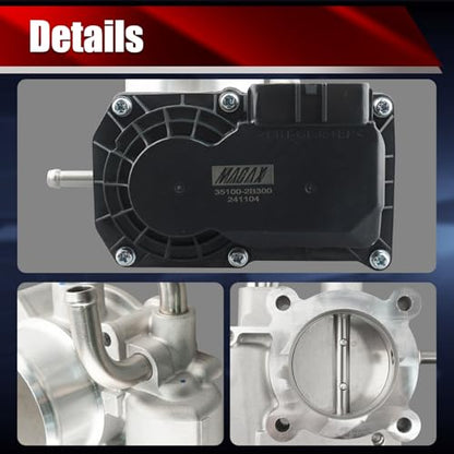 Electronic Throttle Body Assembly S20452 Replaces 35100-2B300 - size: S20452