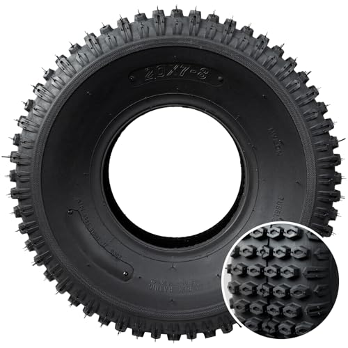 PROPARTS ATV UTV Tires 20x7-8 20x7x8 All-Terrain Trail, Mud, and Sand, 4-Ply, Set of 2, Tubeless - size: 20x7-8