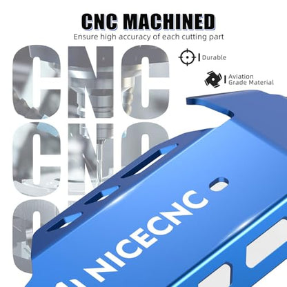 NICECNC Heat Shield Guard Protector, Blue - color: blue