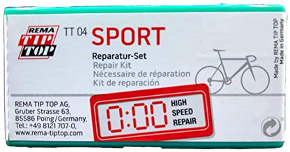 REMA TIP TOP TT04 Tube Tire Repair Patches, Vulcanizing Inner Tube Vulcanizing Patches, Repair Pack