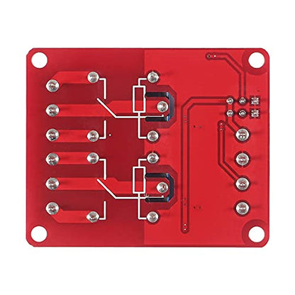 4pcs DC 5V Relay Module 2 Channel Relay Board with Optocoupler Support High or Low Level Trigger - size: 2 Channel - 5V