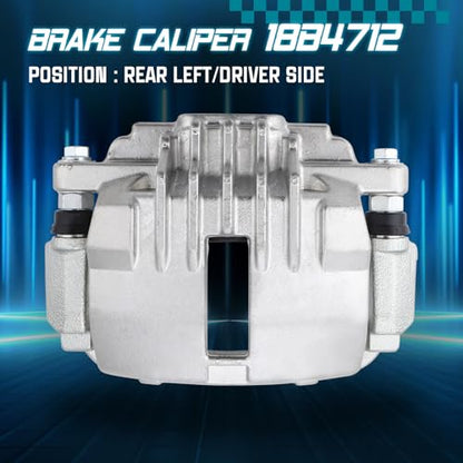 IRONTEK 18B4712 Rear Left Driver Side Brake Caliper 98-05 for Chevy Blazer - color: 18B4712