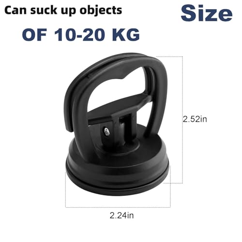 3Pcs Car Dent Repair Puller,practial Tools of dent Remove,Strong Suction Cup dent Puller,dent Suction to Solve,Pull Panel Ding Remover Sucker Suction Cup Tool,dent Puller kit.