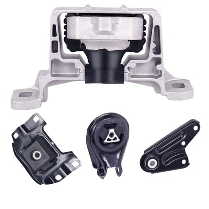 4PCS Engine Motor Mount Set Compatible with 2004-2009 Mazd 3 2.3L - size: 5 06-10