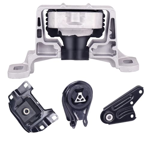 4PCS Engine Motor Mount Set Compatible with 2004-2009 Mazd 3 2.3L - size: 5 06-10