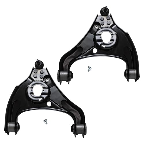 Detroit Axle - 5 Lug RWD Front Lower Control Arms w/Ball Joints + Upper - size: 4CS48091/4PC