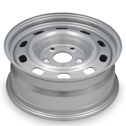 Wheel 17x7 in Steel Rim 5 Lug 139.7mm 25mm Offset 78mm CB| Powder-Coated Silver finish Fits 2004-2012 Dodge Ram 1500 | New OEM Replacement - XJ45S4AAA
