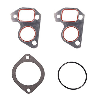 TUCAREST AW5104 Water Pump Kit w/Gasket (For 4.8L 5.3L 6.0L V8 Truck) Fit For Bu-ick Rainier/Ca-dillac Escalade Chevy Avalanche Express Silverado Tahoe G-MC Envoy Yukon Savana Sierra 1500 /Hu-mmer H2 - size: AW5104