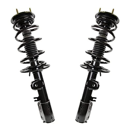 Detroit Axle - 4pc Front Struts Sway Bar Links for 2013-2019 Ford Explorer - size: 4QS47462/ sway kit