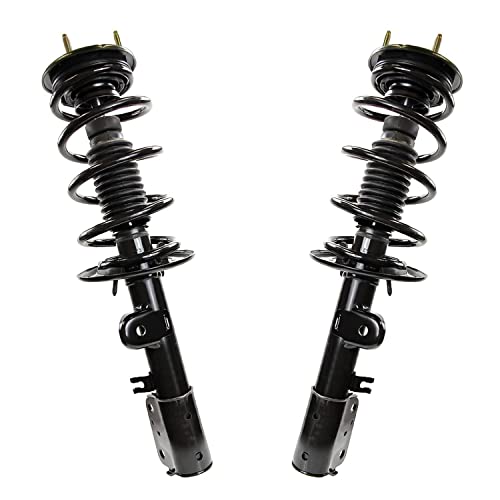 Detroit Axle - 4pc Front Struts Sway Bar Links for 2013-2019 Ford Explorer - size: 4QS47462/ sway kit