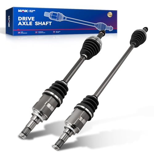 KAX Front CV Axle Shaft Assembly Compatible with Toyota & Pontiac - size: Front - 66-5224 66-5228