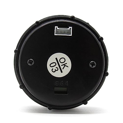 2 Inches 52mm Car Fuel Level Digital Gauge Automobile Blue Backlight Universal Meter (Fuel Gauge)