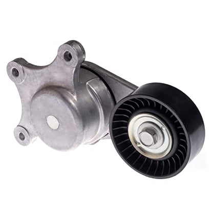 38485 Drive Belt Tensioner Assembly (For 3.5L/3.7L) Fit For 07-14 Fo-rd Edge [11-19 Explorer] 09-19 Flex Taurus /09-16 Li-ncoln MKS [10-19 MKT] 07-18 MKX /09-13 Ma-zda 6 (OE# 7T4Z6B209AA) - size: 38485