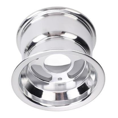6 Inch ATV Wheel Rim Rustproof Aluminum Alloy Wheel Replacement for Go Karts Cart Racing Off Road Vehicles