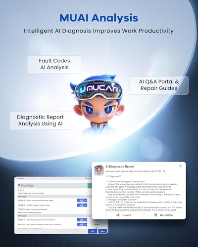 MUCAR 892BT PRO OBD2 Scanner with Topology Map, AI-Assisted Diagnostic Tool