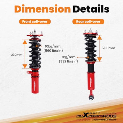 maXpeedingrods Coilovers for BMW 5 series E60 Sedan RWD 2004-2010