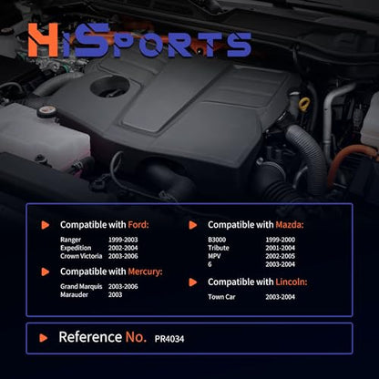 HiSport Fuel Injection Pressure Regulator Replaces XL5Z-9F775-AA - size: HSFPRR4034