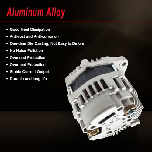 Alternator compatible with 2009-2013 Fit Base, Sport 1.5L - size: 2009-2013 Fit
