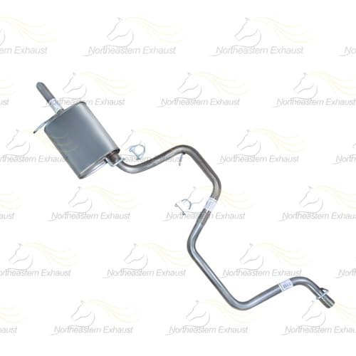 Exhaust Intermediate Pipe Muffler Kit Compatible with Chevy Malibu 2004-2008 2.2L | Stainless Steel | Northeastern Exhaust | Includes Clamps | Direct-Fit Replacement