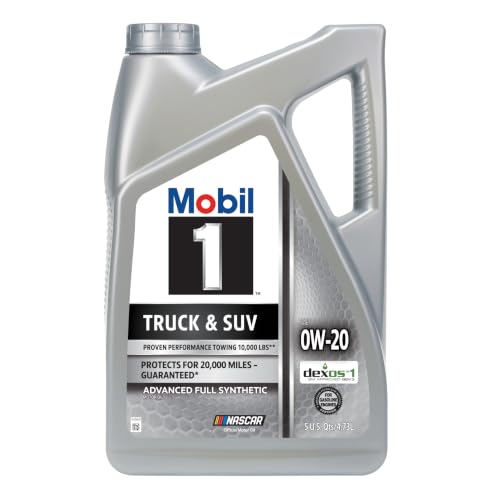 Mobil 1 Truck & SUV Full Synthetic Motor Oil 0W-20, 5 Quart - size: 5 Quart (Pack of 1)