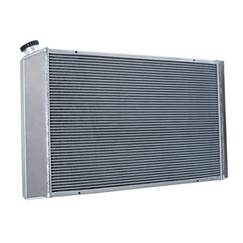 4 Row Aluminum Radiator Shroud Dual 12" Fan Relay Kit for 1973-1987 Chevy C10 C20 C30 K10 K20 GMC C1500 High Performance Racing Spec Dual Fan Relay Kit TOC