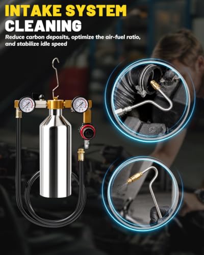 Fuel Injector Cleaner Kit, 1000ml 150PS Non-Dismantle Automotive Tool