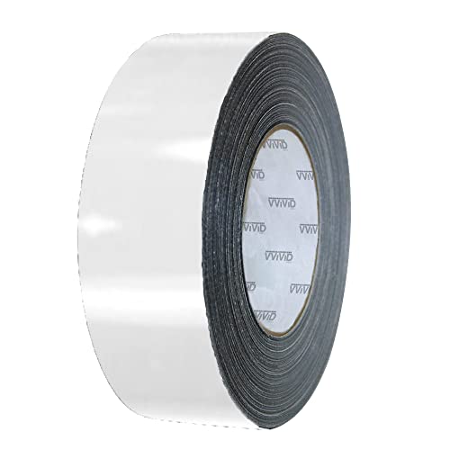 VViViD Gloss Vinyl Detailing Vinyl Wrap Tape 2 Inch x 20ft DIY Roll (Gloss White) - color: Gloss White
