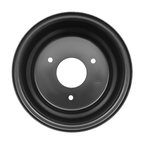 7'' Atv Wheel Rim 16x8-7 3-Hole Tire Wheel Rim for 125cc ATV Black (Diameter: 200mm/7.87in)