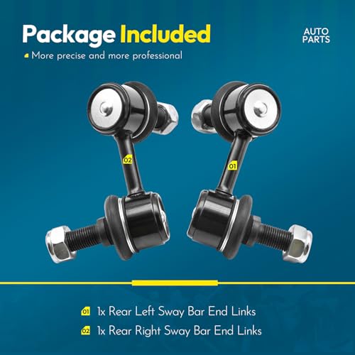 K750037 K750038 Rear Sway Bar Links for Nissan Armada 05-15 - size: K750037 K750038