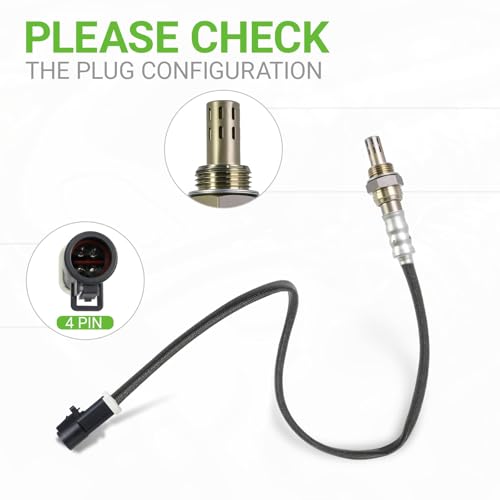 O2 Oxygen Sensor Upstream Compatible with Ford F-150 Mustang Aerostar E-150 E-250 Econoline Thunderbird Taurus & Lincoln Continental & Mazda B2300 & Mercury Cougar Sable Tracer # 250-23002 25023002 - size: 23002