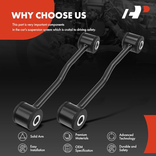 A-Premium Front & Rear Sway Bar Link Stabilizer Bar End Link Kit