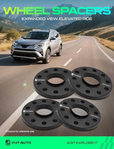 YHTAUTO 5x130 Hub Centric Wheel Spacers 15 mm for Audi, Porsche, Volkswagen - size: 15 MM Thickness, style: 4 PCS