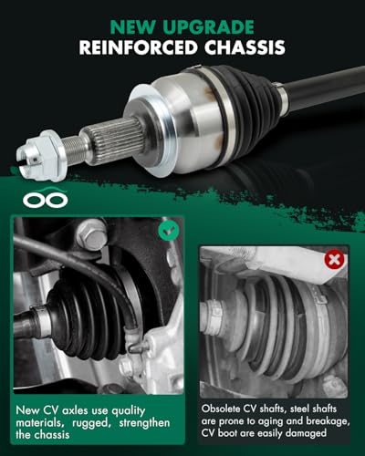 SCITOO Front Right CV Axle Assembly For Mazda 6 2.5L 2014-2017