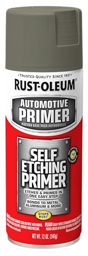 Rust-Oleum Automotive Self Etching Primer Spray, Dark Green - size: 12 Ounce (Pack of 1)