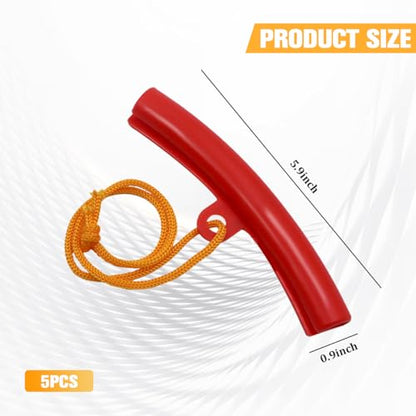5PCS Car Tire Changing Rim Protector, Vehicle Fixing Wheel Changer Guard Edge Saver, Auto Tyre Changing Hub Rim Protective Cover, Universal for Sedan Truck Motorcycle (Red) - color: Red