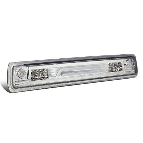 DNA MOTORING 3BL-COLO15-3D-LED-CH Chrome Housing 3D LED Third Tail Brake Light [Compatible with 15-18 Colorado/Canyon] - color: Chrome