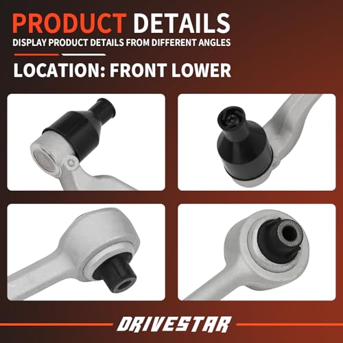 Front Lower Rearward Control Arms, Fit Selected for BMW models