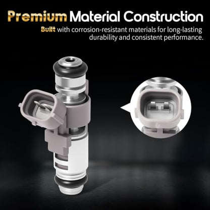 Oktiger Fuel Injectors for Kawasaki Mule Pro FXT 2015-2020, Mule Pro FX 2016-2020, Mule Pro FXR 2018-2020, Mule Pro FXT Ranch Edition 2020, Set of 3 OE#IPM018 490560038