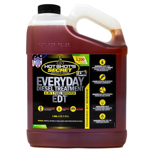 Hot Shot's Secret Everyday Diesel Treatment EDT, 1 Gallon - size: 128 Fl Oz (Pack of 1)