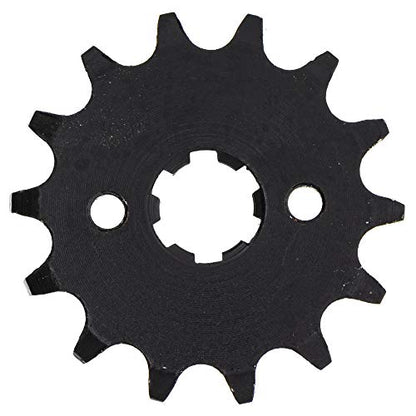 NICHE Drive Sprocket Chain Combo for Kawasaki KLX110 Suzuki DRZ110 Front 14 Rear 33 Tooth 420V O-Ring 86 Links - size: O-Ring Chain