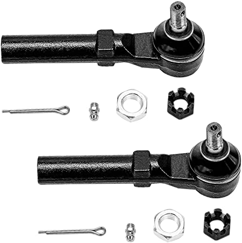 Detroit Axle - Front Lower Control Arms w/Ball Joints Inner Outer Tie Rod - size: 6CS48123/6PC