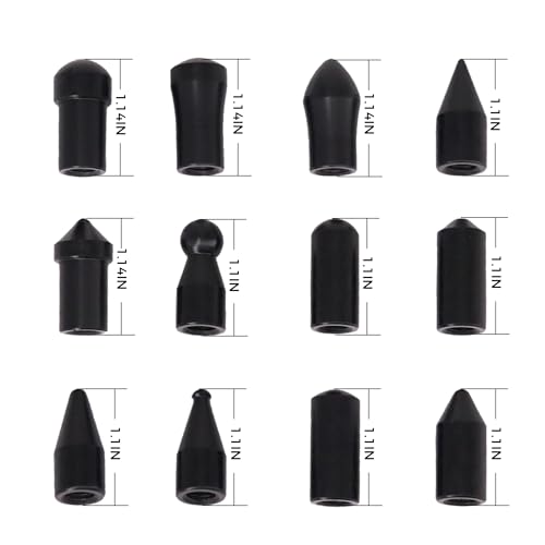 Dent Repair Tools 6 Pieces of Dent Removal Rods with Awl Head Paintless Dent Removal Kit Car Auto Body Dent Removal of Hail Dents and Door Ding (6 PCS Rod 21 PCS Pen) - style: 6PCS