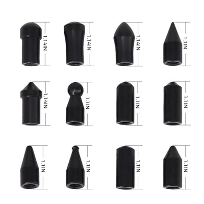 Dent Repair Tools 6 Pieces of Dent Removal Rods with Awl Head Paintless Dent Removal Kit Car Auto Body Dent Removal of Hail Dents and Door Ding (6 PCS Rod 21 PCS Pen) - style: 6PCS