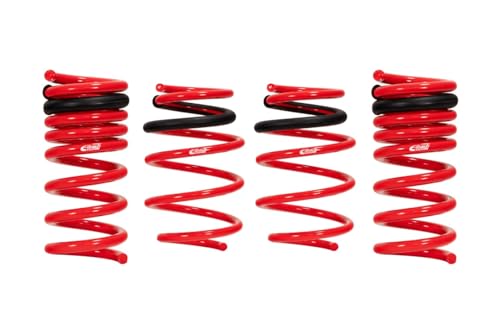 Automotive Eibach Sportline Kit E20-40-036-01-22 Set of 4 Springs Compatible with Honda Civic Base Sedan 2016-2020, Red