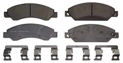 Wagner Brake ThermoQuiet QC1092 Ceramic Disc Brake Pad Set - size: QC1092, style: TQ - Ceramic