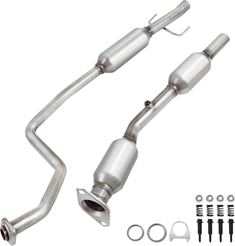 JT Exhaust Catalytic Converter Compatible with Toyota Prius 2004-2009 1.5L L4 (Catalyst+ Grade)(EPA Compliant) - size: for 2004-2009 Prius 1.5L SET