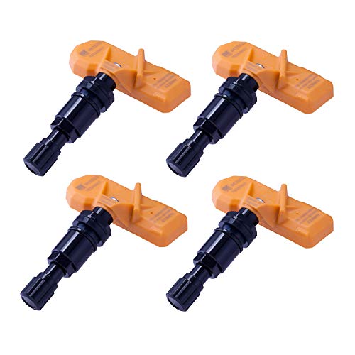 IM4770 TPMS Sensor 433Mhz – Black Stem Tire Pressure Sensor - Pre-Programmed Pressure Sensors for Cars - Ready to Install Wheels TPMS Compatible for Subaru – Tpms Sensors Pack of 4